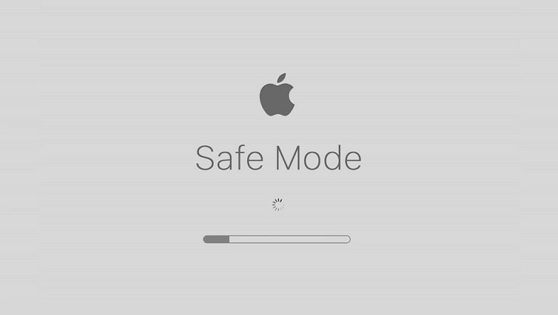 enter Mac Safe Mode to fix screen flickering
