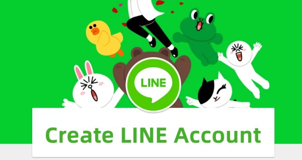 create LINE account without phone number
