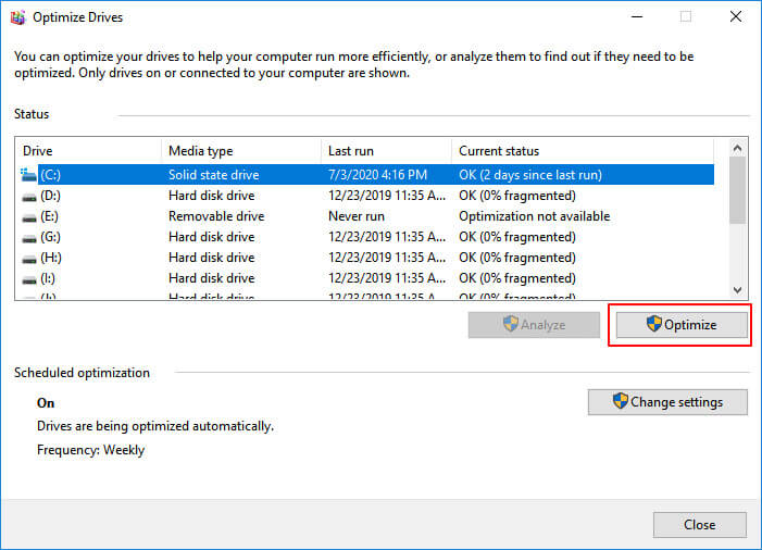 Defrag Your Hard Drives