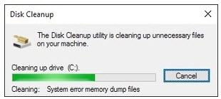 disk cleanup