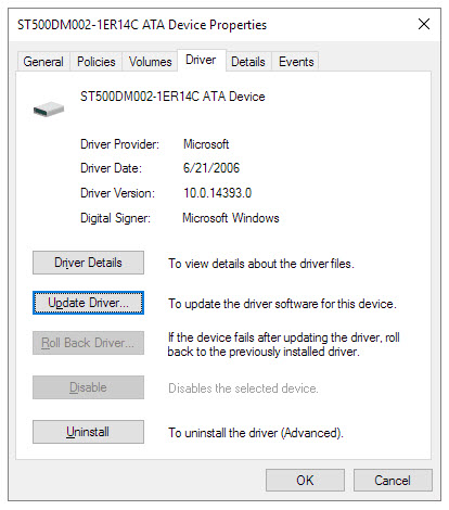 update driver