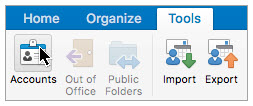 microsoft outlook accounts