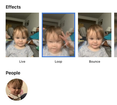 photos effects loop