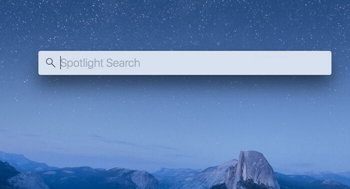 spotlight search