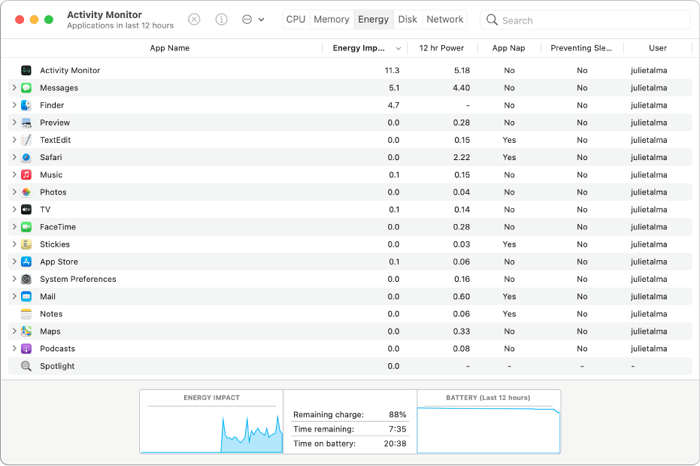 activity monitor