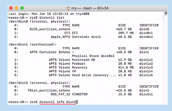 How do I get my Mac to recognize my USB?