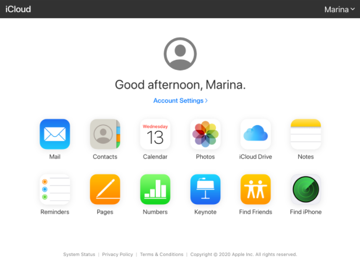 icloud_home_page