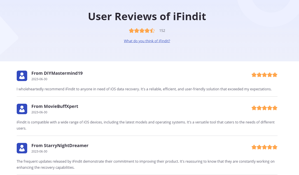 ifindit recovery review