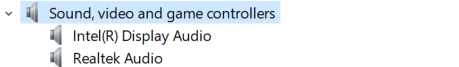 sound video and game controllers