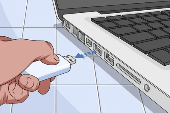 transfer onto a clean usb