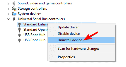 reinstall the driver