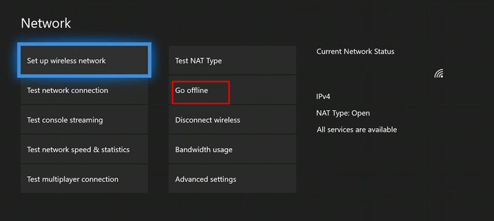 xbox go offline